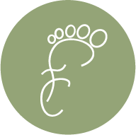 A foot icon