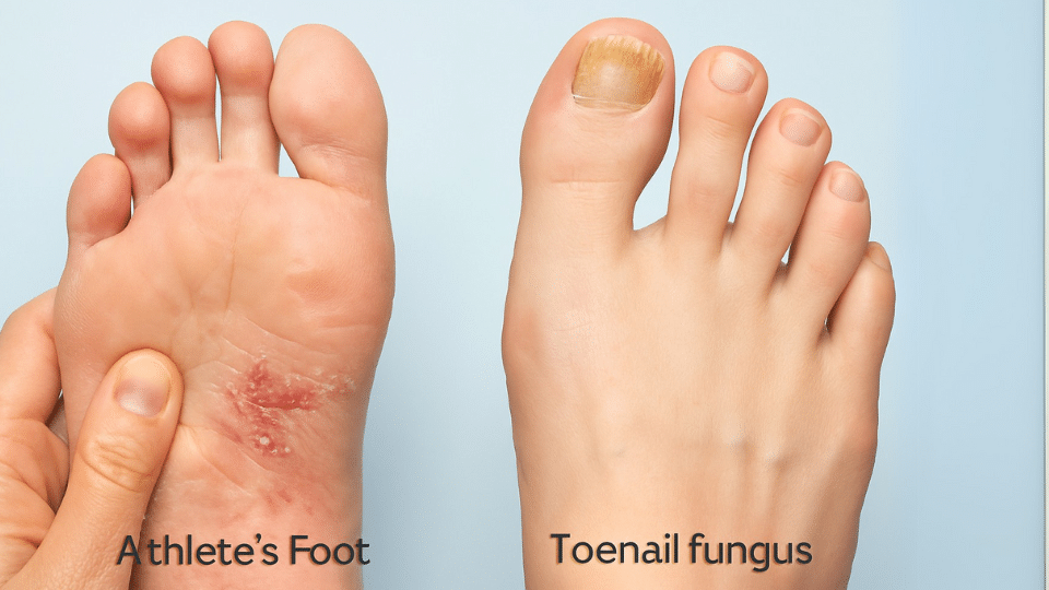 athlete's foot and nail fungus