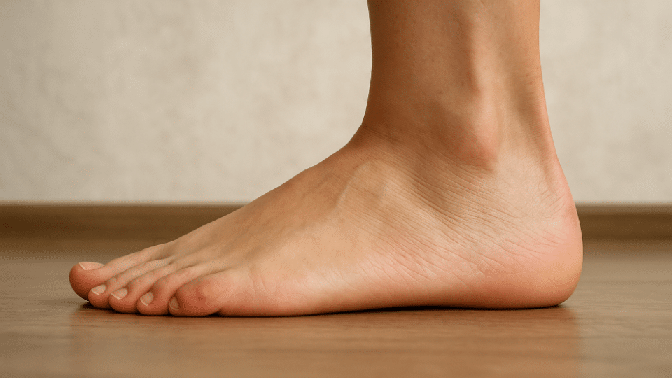 how do i know if i have flat feet​